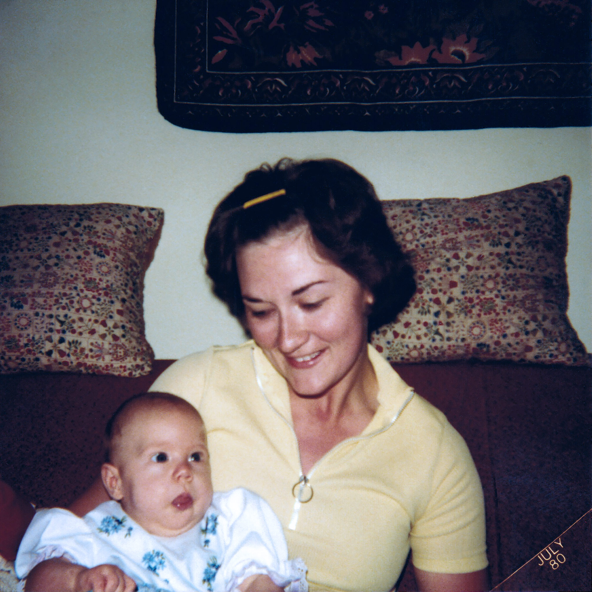 Kathleen & Courtney Coe, Columbia Station, Ohio, May 1980